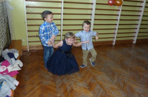 Dyskoteka andrzejkowa w oddziałach przedszkolnych - 29.11.2018r.